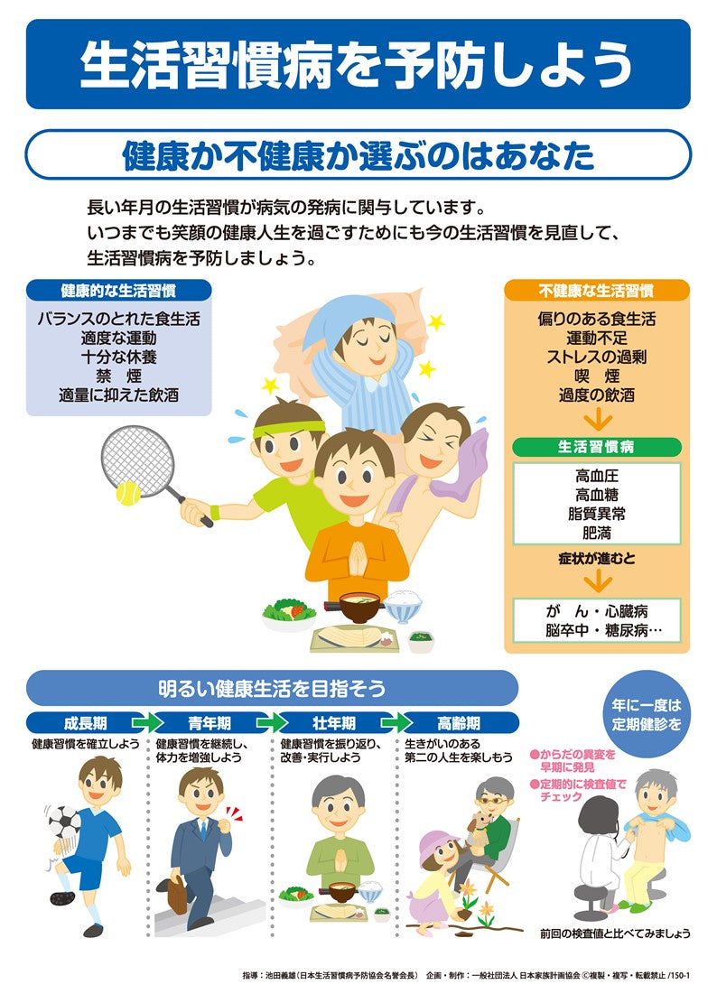 生活習慣病を予防しよう – JFPA®オンラインショップ