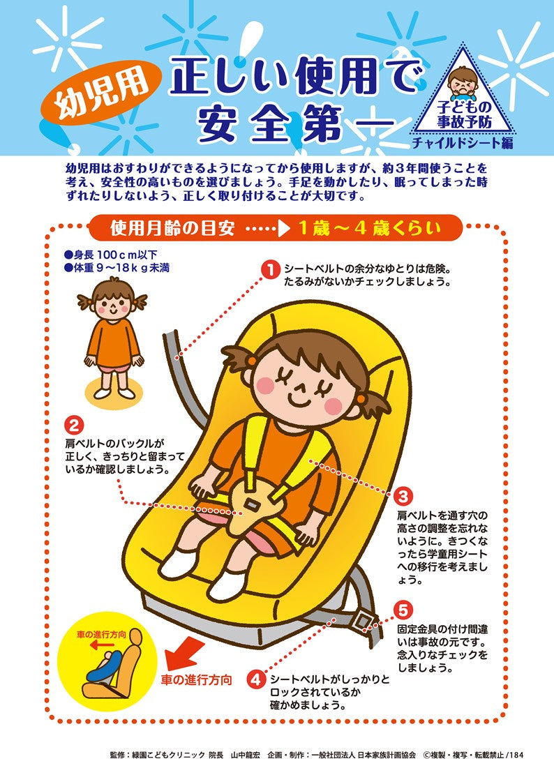 幼児用 正しい使用で安全第一 – JFPA®オンラインショップ