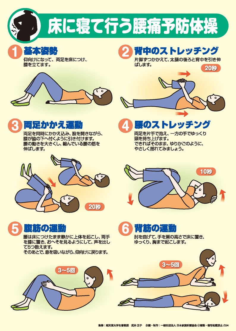 今日の健康　腰痛体操　セット 今日の健康 腰痛体操 セット （腰痛を改善する「これだけ体操