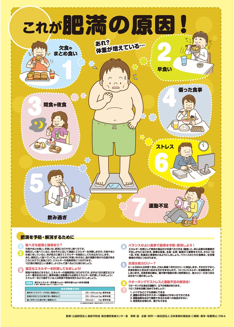 肥満と生活・健康・仕事の格差 これが肥満の原因！ – JFPA®オンラインショップ