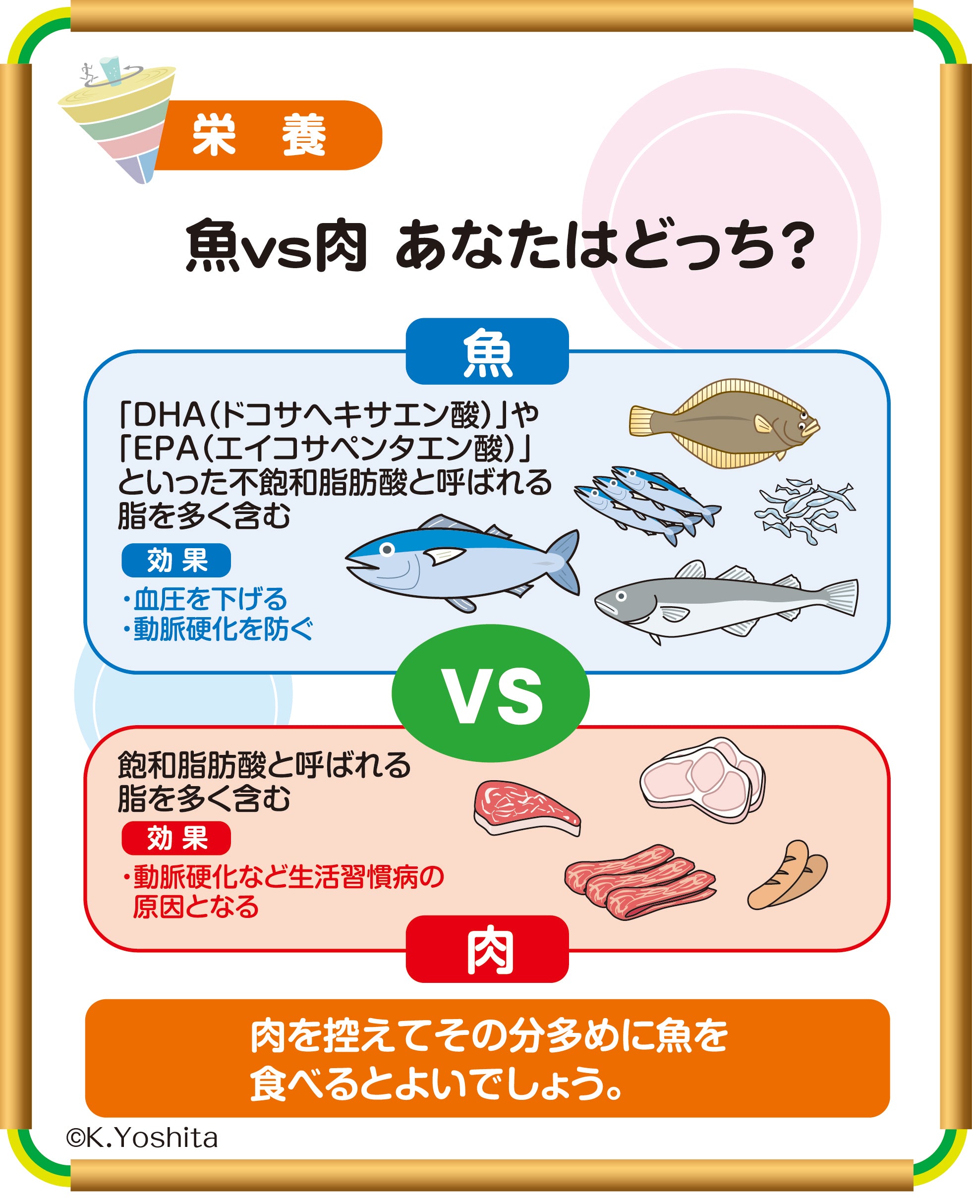 B-30 魚vs肉 あなたはどっち？ – JFPA®オンラインショップ