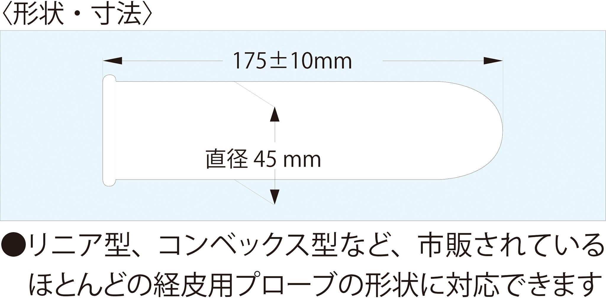 プローブフィットワイドタイプ 1ケース（100個入り×10箱） – JFPA