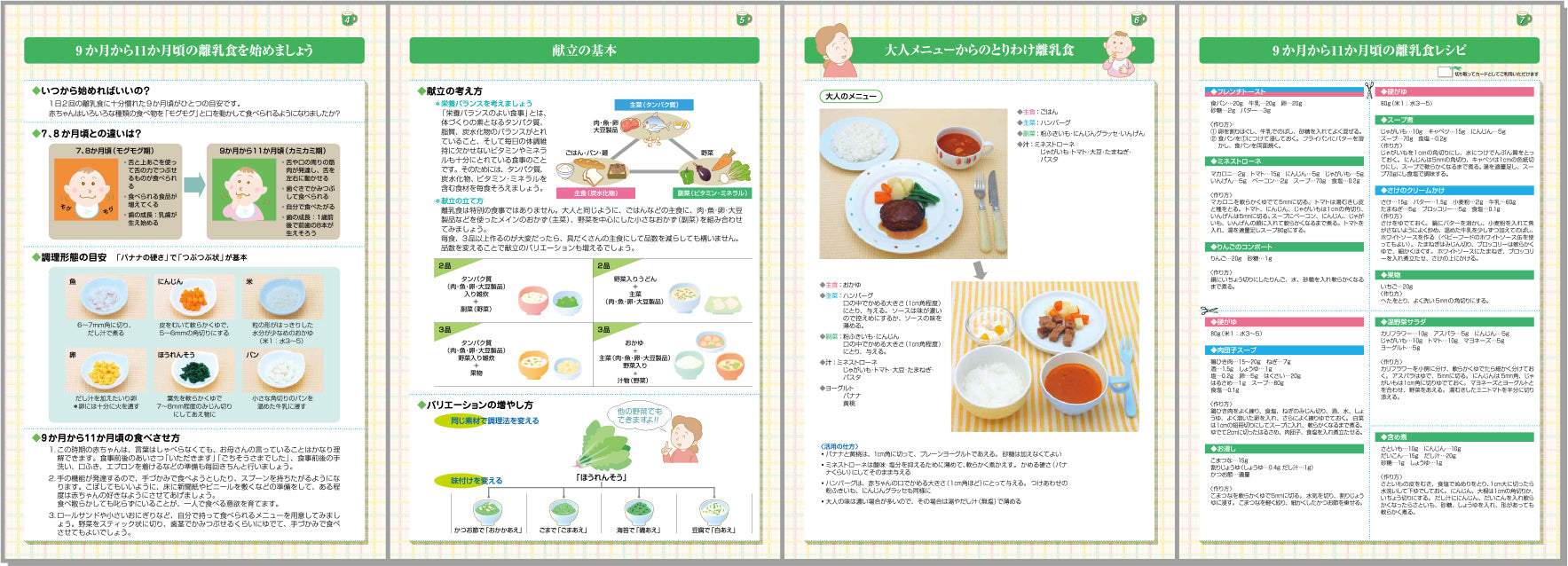 すすめ！離乳食―カミカミ期― – JFPA®オンラインショップ