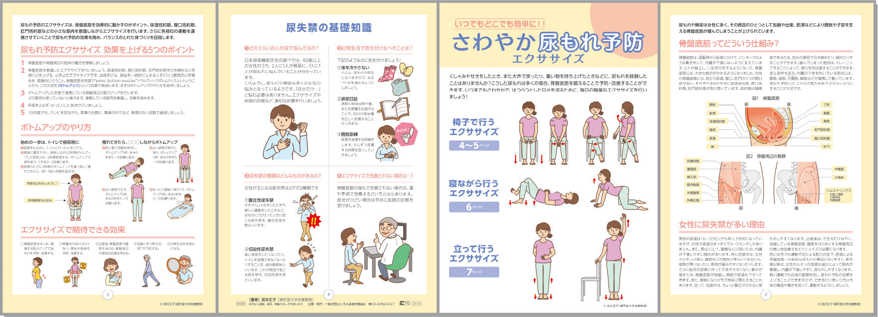 さわやか尿もれ予防エクササイズ – JFPA®オンラインショップ